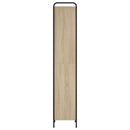 Bogskab 55,5 x 33 x 174 cm Konstrueret træ Sonoma-eg