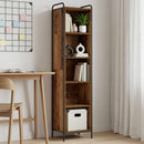 Bogskab 55,5 x 33 x 174 cm Konstrueret træ Gammelt træ