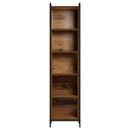 Bogskab 55,5 x 33 x 174 cm Konstrueret træ Gammelt træ