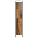 Bogskab 55,5 x 33 x 174 cm Konstrueret træ Gammelt træ