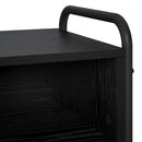 Konsolbord Sort eg 90 x 33 x 80,5 cm Konstrueret træ
