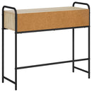 Konsolbord Sonoma-eg 90 x 33 x 80,5 cm Konstrueret træ