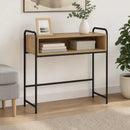 Konsolbord Artisan-eg 90 x 33 x 80,5 cm Konstrueret træ