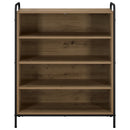 Sko skab 76 x 36,5 x 93 cm Konstrueret træ Artisan-eg