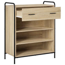 Sko skab 76 x 36,5 x 93 cm Konstrueret træ Sonoma-eg