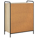 Sko skab 76 x 36,5 x 93 cm Konstrueret træ Sonoma-eg