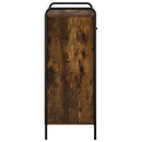 Sko skab 76 x 36,5 x 93 cm Konstrueret træ Røget eg