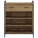 Sko skab 76 x 36,5 x 93 cm Konstrueret træ Artisan-eg