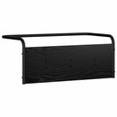 Jakkeholder Vægmonteret Sort eg 60 x 30 x 25 cm Konstrueret træ