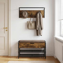 Jakkeholder Røget eg 60 x 30 x 25 cm Konstrueret træ