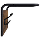 Jakkeholder Røget eg 60 x 30 x 25 cm Konstrueret træ
