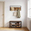 Jakkeholder Gammelt træ 60 x 30 x 25 cm Konstrueret træ