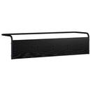 Jakkeholder Sort eg 100 x 30 x 25 cm Konstrueret træ