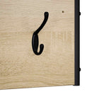 Jakkeholder Sonoma-eg 100 x 30 x 25 cm Konstrueret træ