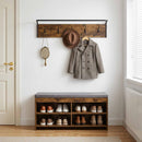 Jakkeholder Røget eg 100 x 30 x 25 cm Konstrueret træ