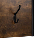 Jakkeholder Røget eg 100 x 30 x 25 cm Konstrueret træ