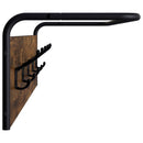 Jakkeholder Røget eg 100 x 30 x 25 cm Konstrueret træ