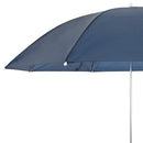 Parasol med klemme 2 pcs Mørkeblå Ø 105 x 86 cm 170T polyester