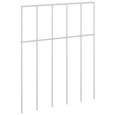 Havehegnspane 48 pcs Galvaniseret stål Sølv