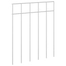 Havehegnspane 48 pcs Galvaniseret stål Sølv