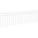 Havehegnspane 12 pcs Galvaniseret stål Sølv