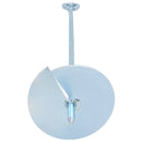 Jordanker 4 pcs Sølv Ø10 x 60 cm Galvaniseret metal