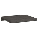 Bænkpude 2 stk. Kunstlæder Sort Dybde 35 cm