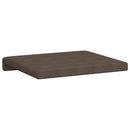 Bænkpude 2 stk. Microfiber Brun Dybde 35 cm