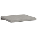 Bænkpude 2 stk. Microfiber Lysegrå Dybde 35 cm