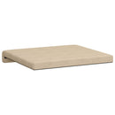 Bænkpude 2 stk. Microfiber Cremefarvet Dybde 35 cm