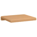 Bænkpude 2 stk. Sherpa-stof Beige Dybde 35 cm