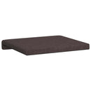 Bænkpude 4 stk. Stof Mørk Brun Dybde 35 cm