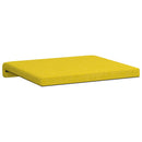 Bænkpude 4 stk. Stof Lys Gul Dybde 35 cm