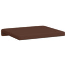 Bænkpude 4 stk. Kunstlæder Brun Dybde 35 cm