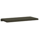 Bænkpude Faux suedestof Army Grøn Dybde 35 cm