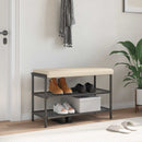 Bænkpude Microfiber Beige Dybde 35 cm
