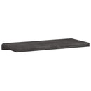 Bænkpude Plush Corduroy Mørkegrå Dybde 35 cm
