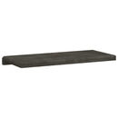 Bænkpude Plush Corduroy Antracit Dybde 35 cm