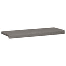Bænkpude Stof Gråbrun Dybde 35 cm
