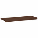 Bænkpude Kunstlæder Brun Dybde 35 cm