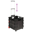 Vogn Sort og rød 35 x 39 x 92 cm PP og Elastomer