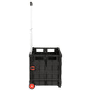 Vogn Sort og rød 35 x 39 x 92 cm PP og Elastomer