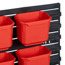 Container Stativ Sort og rød 77,5 x 2 x 39 cm PP