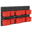 Container Stativ Sort og rød 77,5 x 2 x 39 cm PP