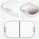 Affaldsspand Hvid 48,5 x 28 x 51 cm PP