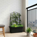 Plante spalier Antracit 58 x 29 x 78 cm PP