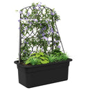 Plante spalier Antracit 58 x 29 x 78 cm PP