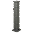 Havetransporter Antracit 26 x 26 x 101 cm PE