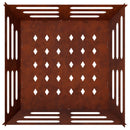 Bålsted Rusten 60 x 60 x 30 cm Cortenstål