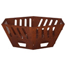 Bålsted Rusten 60 x 60 x 23 cm Cortenstål